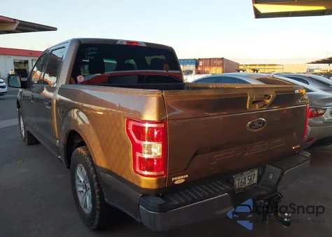 2018 Ford F-150 Xlt from USA, damaged, VIN 1FTEW1CP6JKC42185